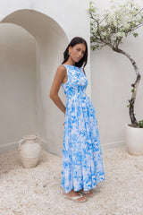 Maxikleid „The Voyage Edit“ Blau