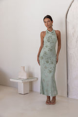 Tropic Whisper Maxikleid Salbei