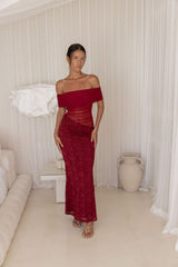 Emery Maxikleid Pflaume
