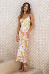 Meet Me There Maxikleid Blumenmuster