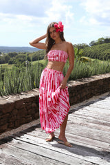Platonisches Crop Top Rosa