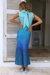 Seventeen Again Maxikleid Blau