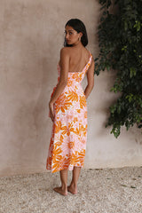 Blackbird Maxikleid geblümt