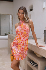 Eternal Daydreams Kleid Orange