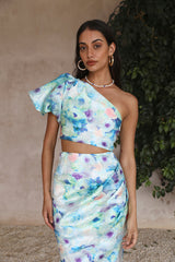 Serenity Crop Top Blau