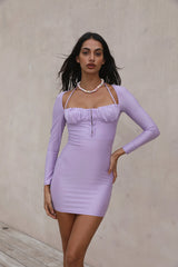 Kleid „Die Zeit vergeht“ Violett