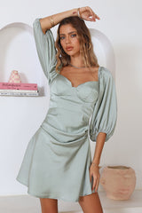 Ready For Love Kleid Salbei