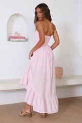 Love In The Summer Maxikleid Pink