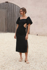 Luna Eclipse Maxikleid Schwarz