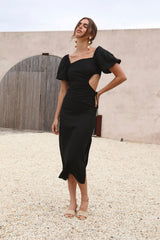 Luna Eclipse Maxikleid Schwarz