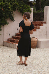 Luna Eclipse Maxikleid Schwarz