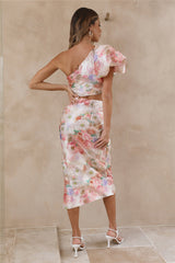 Serenity Midi-Rock Pink