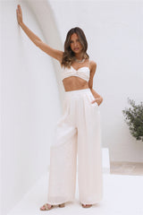 Bright Bloom Hose Weiß