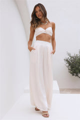 Bright Bloom Hose Weiß