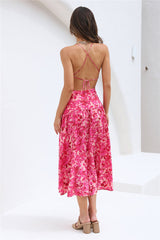Maxikleid Clearer Skies Rosa