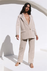 Twin Flame Hose Beige