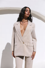 Twin Flame Hose Beige