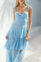 Maggie Made Maxikleid Blau