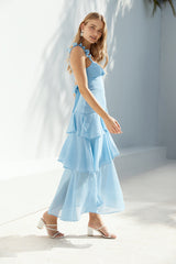 Maggie Made Maxikleid Blau