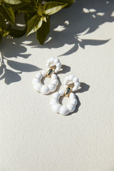 18k vergoldete Sandy Shores Ohrringe Gold