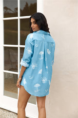 Surfers Paradise Hemd Blau