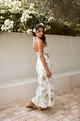 Over The Hedges Halter-Crop-Top Grün
