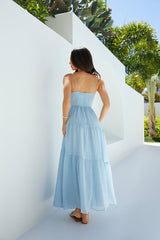 Seraphina Maxikleid Blau