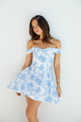 Carprischenächte Minikleid Blau