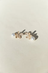 18K vergoldete Sunlit Siren Ohrringe Gold