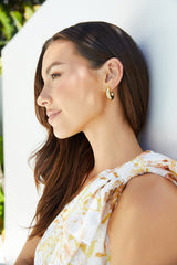 18K Vergoldet Trend-Ohrringe Gold
