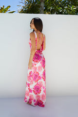 Liebling Sonnen-Maxikleid Rosa