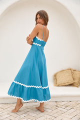 Sweet Devotion Maxikleid Blau