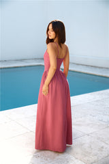 SEVEN WONDERS Zephy Maxikleid Rose