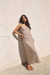Dedicated To You Maxikleid Braun