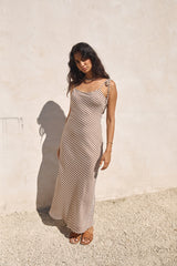 Dedicated To You Maxikleid Braun