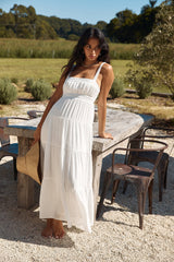 Maxikleid Shooting Stars Weiß