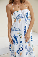 Sunkissed Sites Maxikleid Blau