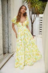 Freedom Found Maxi Dress Gelb