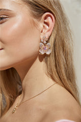 18 Karat vergoldete Whispers Of Gold Ohrringe Gold