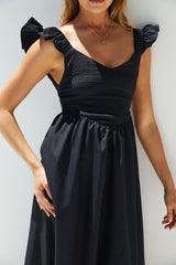 Divinity Maxikleid Schwarz
