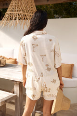 Sehr heißer Romper Beige