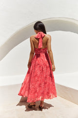 Elysian Sunset Maxikleid Rosa