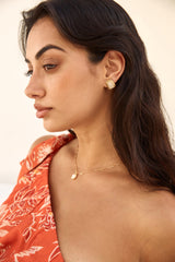 14k Vergoldete Wander Far Ohrringe Gold