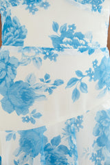 Ocean Mist Midikleid Blau