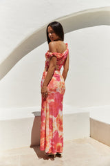 Maxikleid „Mimosa Moment“ Rosa