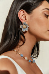 18k vergoldete Blossom Days Ohrringe Gold