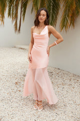 Prinzessin Peach Maxikleid Rosa