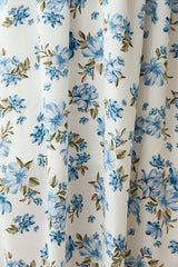 Maxikleid Kornblumenblüten Blau