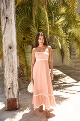 Maxikleid Sweet Devotion, Rosé