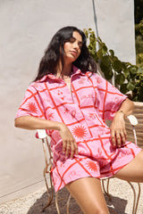Sommer-Essentials Strampler Pink